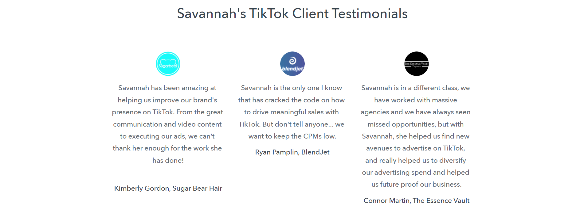TikTok Ads Course - Grow Your Brand With TikTok Advertising by Savannah Sanchez