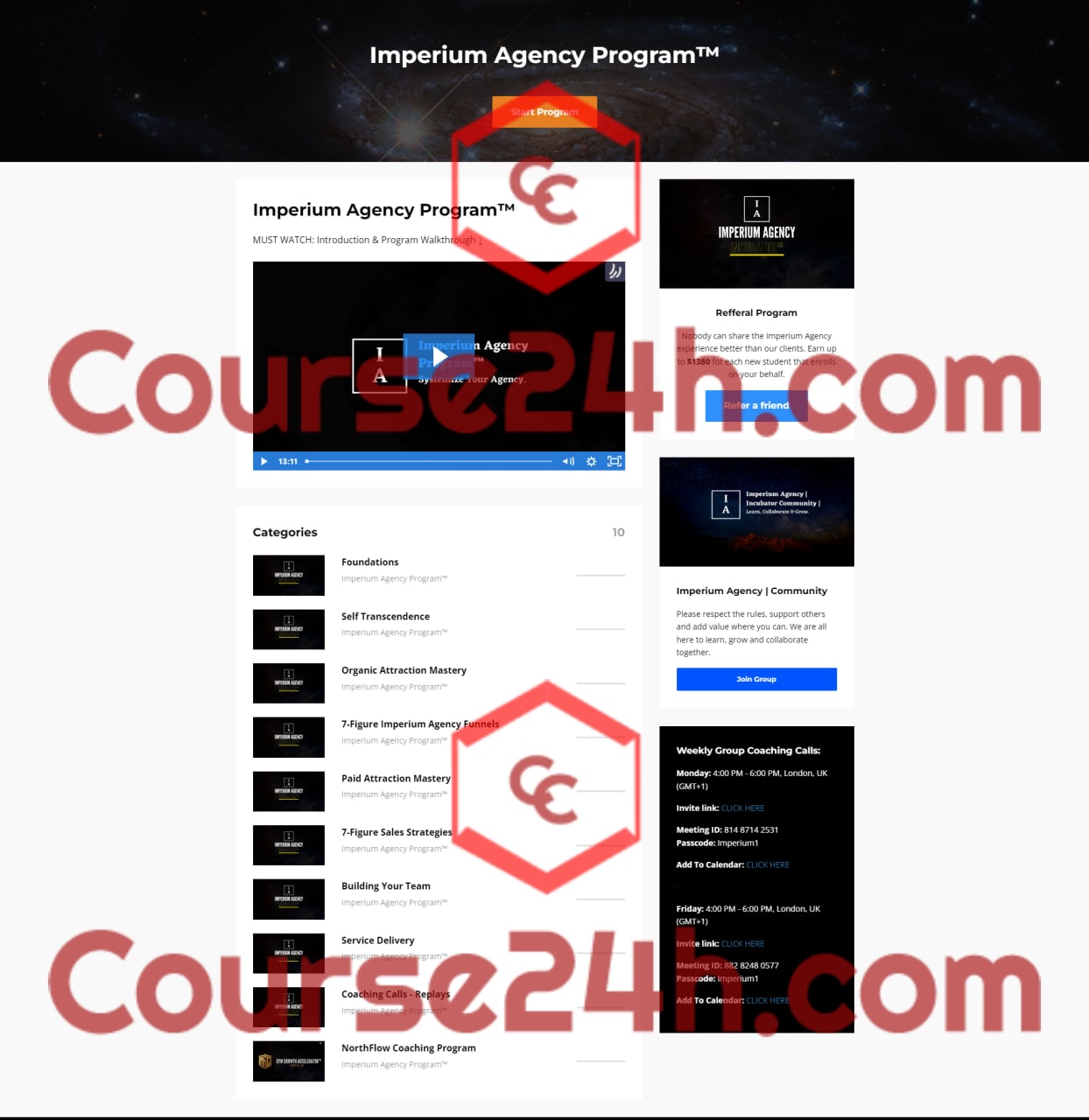 Charlie Morgan - Imperium Agency Program