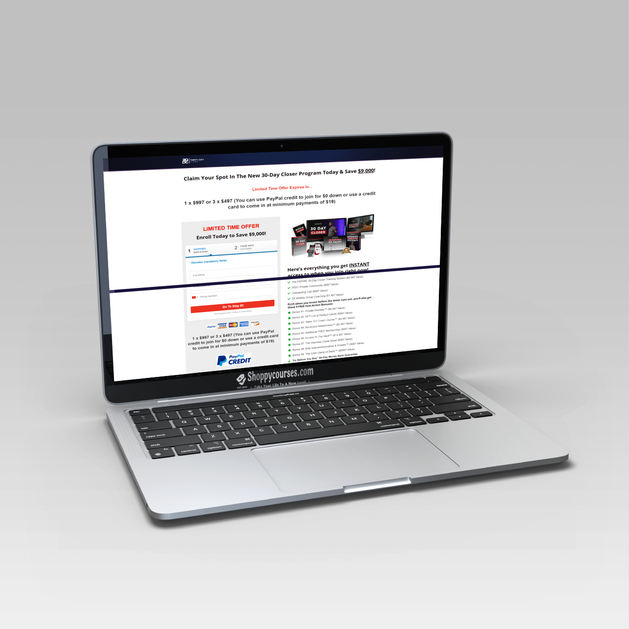 Cole Gordon - 30 Day Closer Cole Gordon - 30 Day Closer