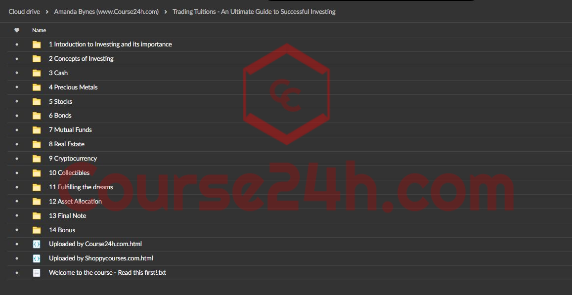 Trading Tuitions - An Ultimate Guide to Successful Investing