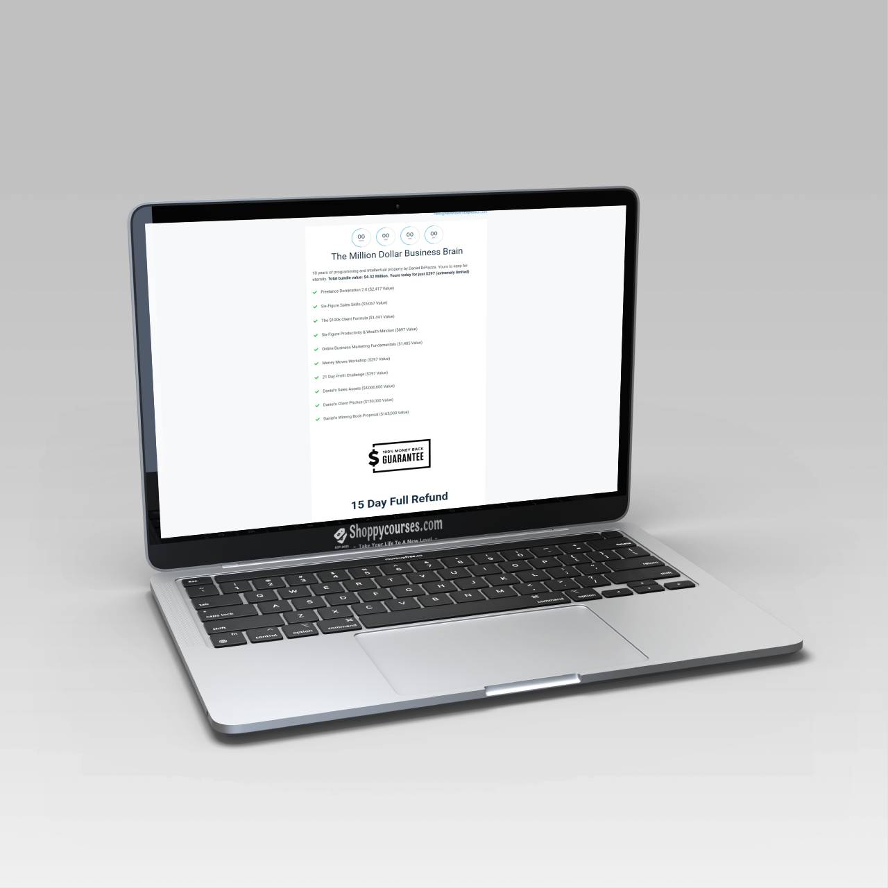 Daniel DiPiazza – The Million Dollar Business Brain + Upsells Daniel DiPiazza – The Million Dollar Business Brain + Upsells