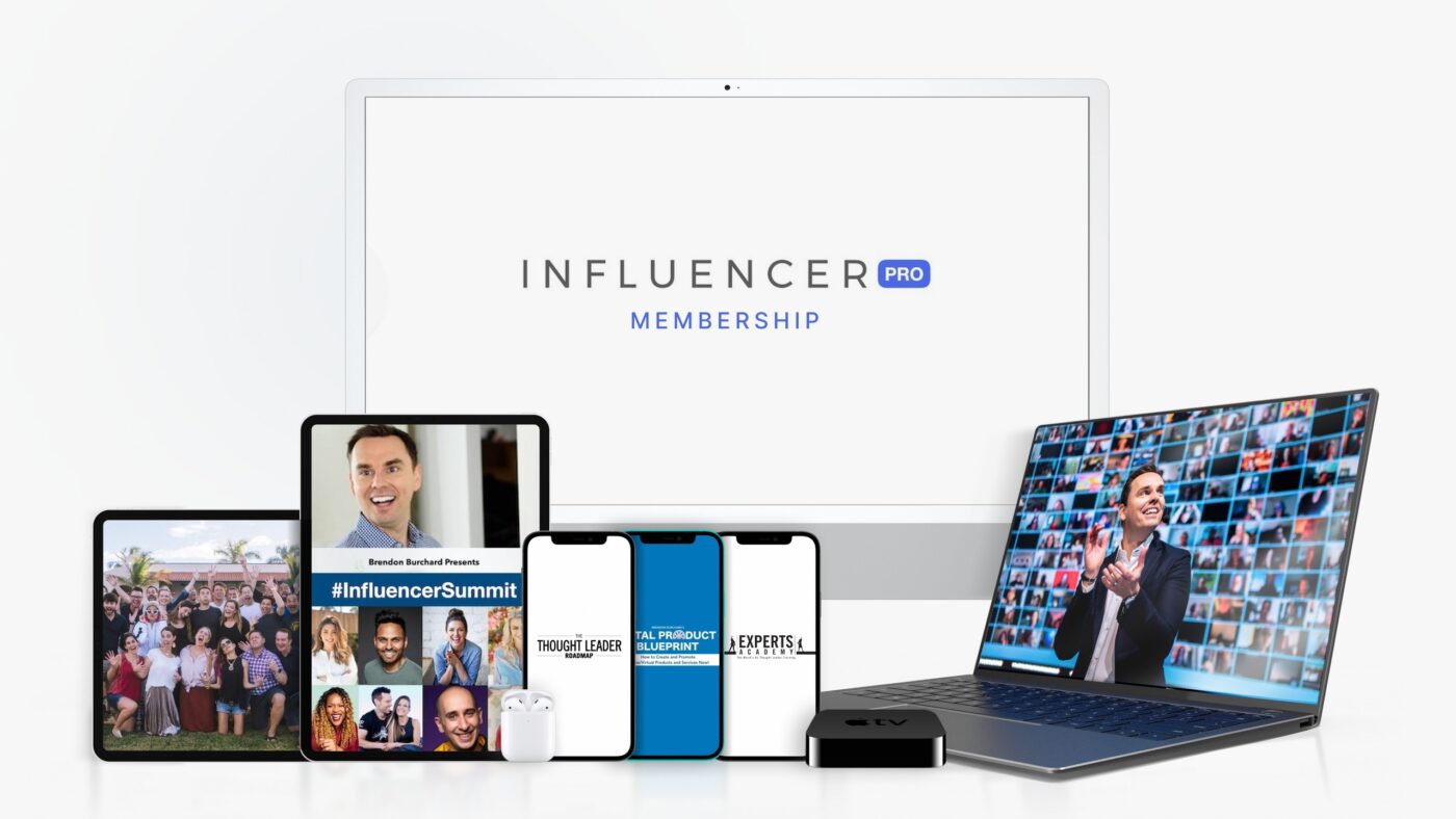 Brendon Burchard – Influencer Pro - ShoppyCourses