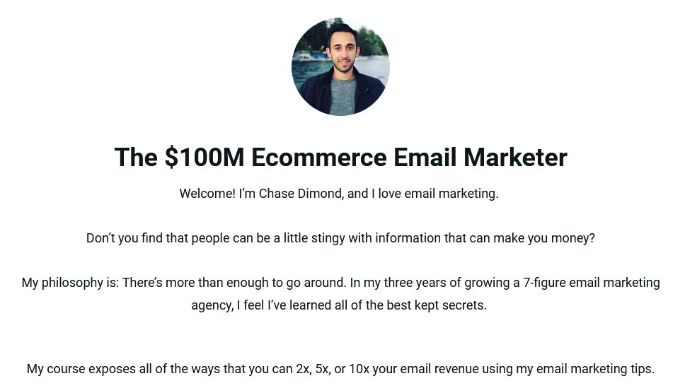 Ecommerce Email Marketing Course