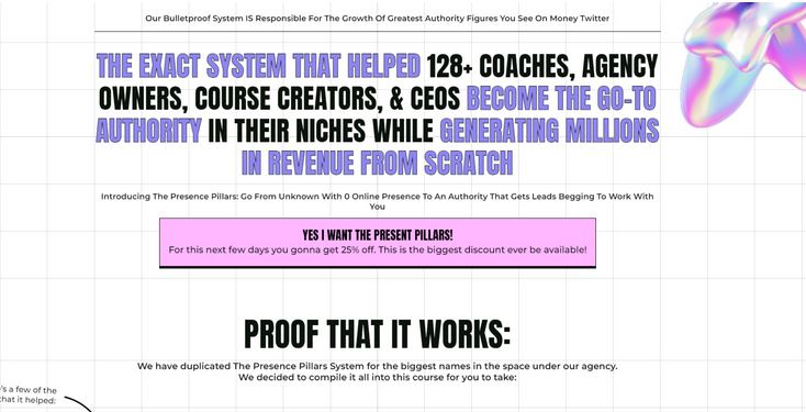 The Presence Pillars Course