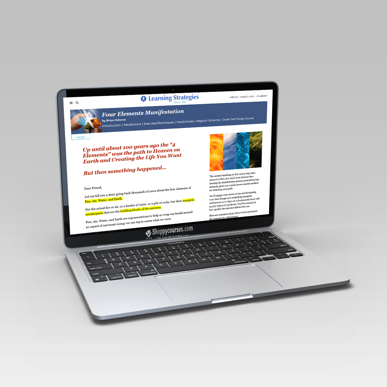 Brian Osborne - Four Elements Manifestation Brian Osborne - Four Elements Manifestation