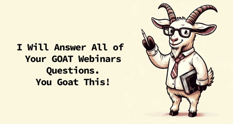 GOAT Webinars