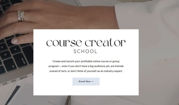 Course Creator School
