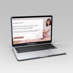 Michelle Pontvert – Low-Energy Launching