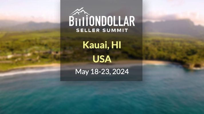 Billion Dollar Seller Summit 10 Hawaii
