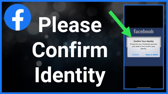 Facebook Confirm Identity Trick
