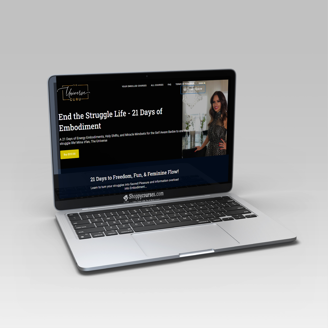 Mina Irfan - End the Struggle Life - 21 Days of Embodiment Mina Irfan - End the Struggle Life - 21 Days of Embodiment