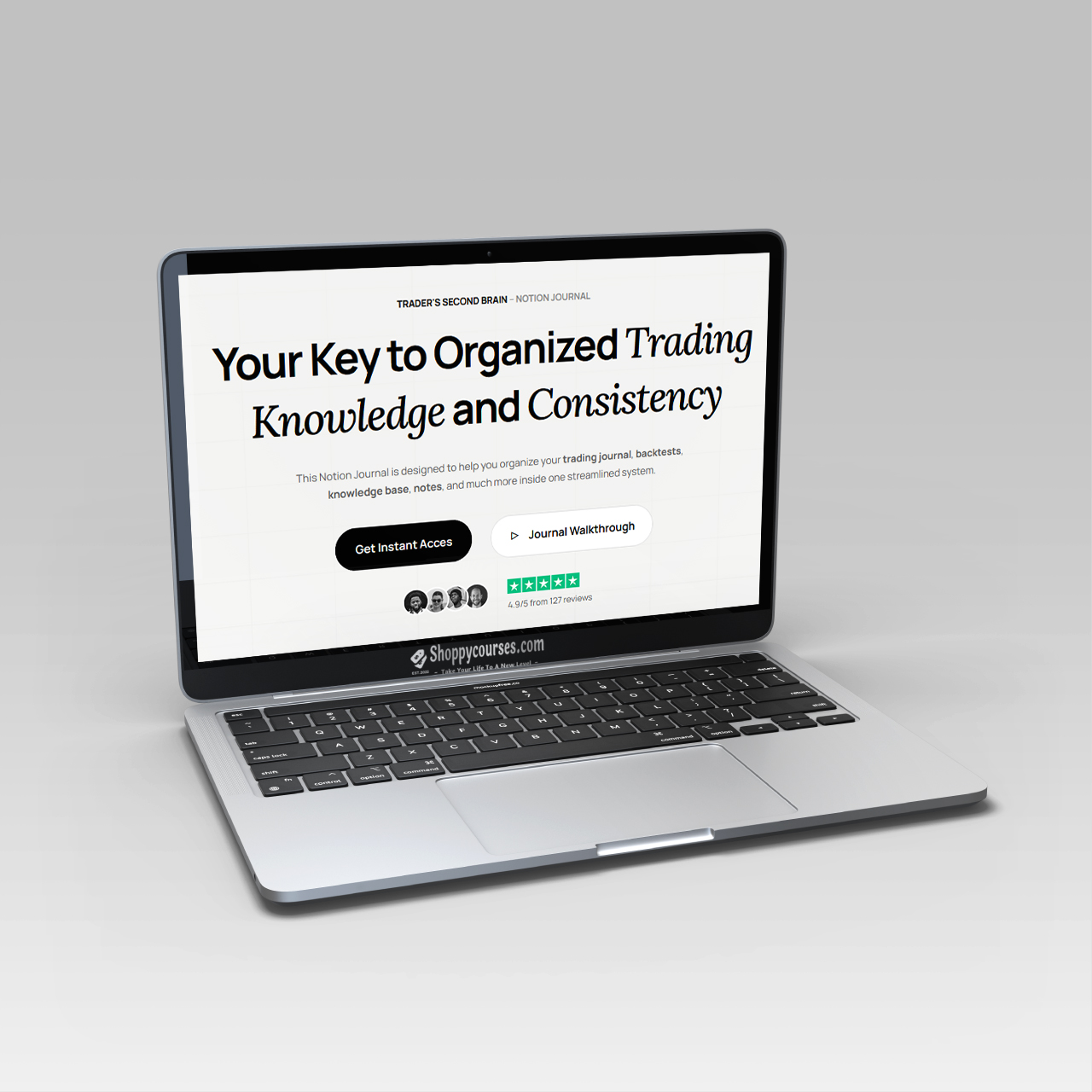 Trader's Second Brain - Notion Journal Trader's Second Brain - Notion Journal