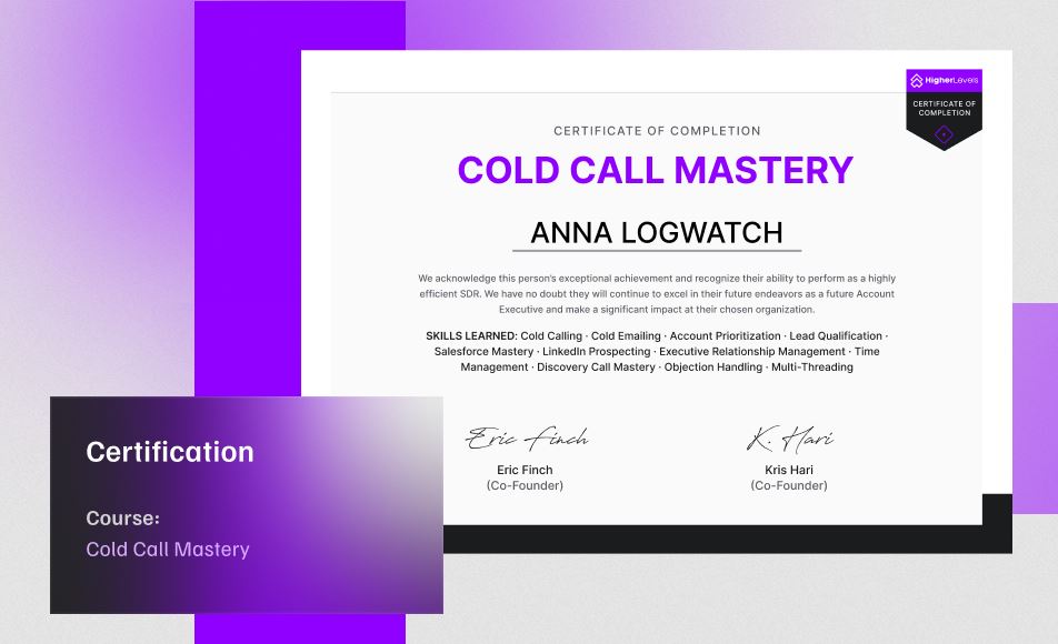 Cold Call Mastery