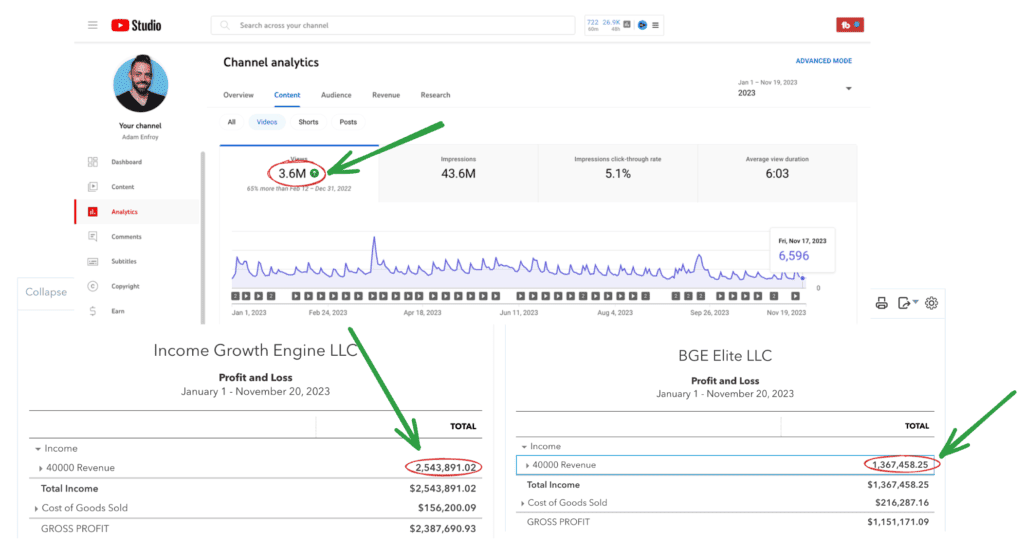 Adam Enfroy - YouTube Growth Engine - ShoppyCourses