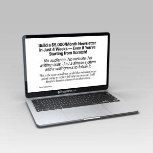 Duston McGroarty - $5k per month Newsletter in 4 Weeks + Bonuses