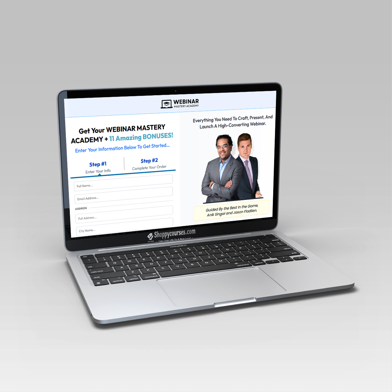 Anik Singal, Jason Fladlien – Webinar Mastery Academy Anik Singal, Jason Fladlien – Webinar Mastery Academy