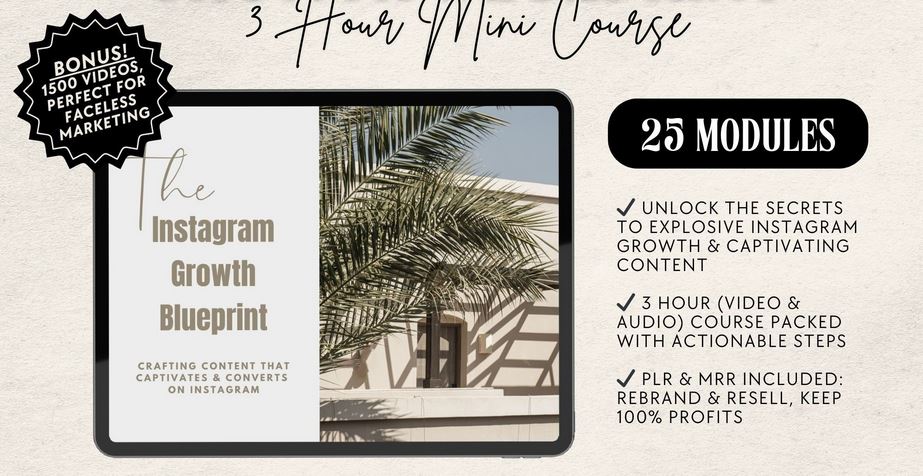 Digital Growth Framework + Instagram Masterclass