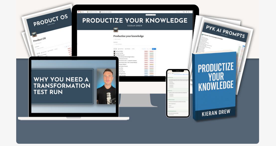 Productize Your Knowledge