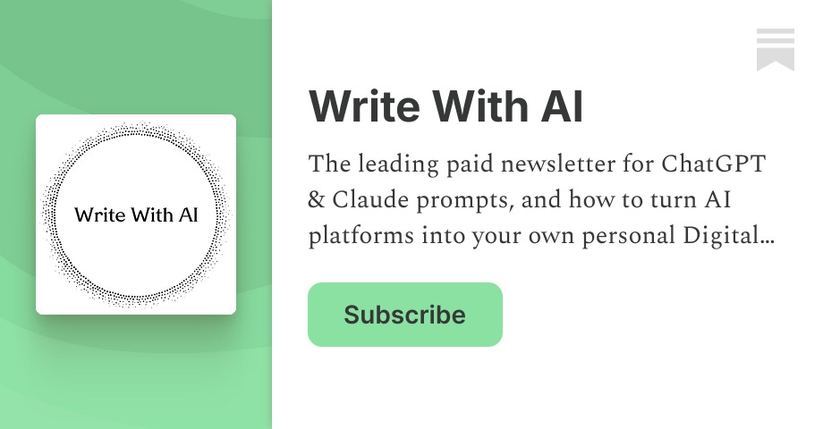Write With AI Newsletter