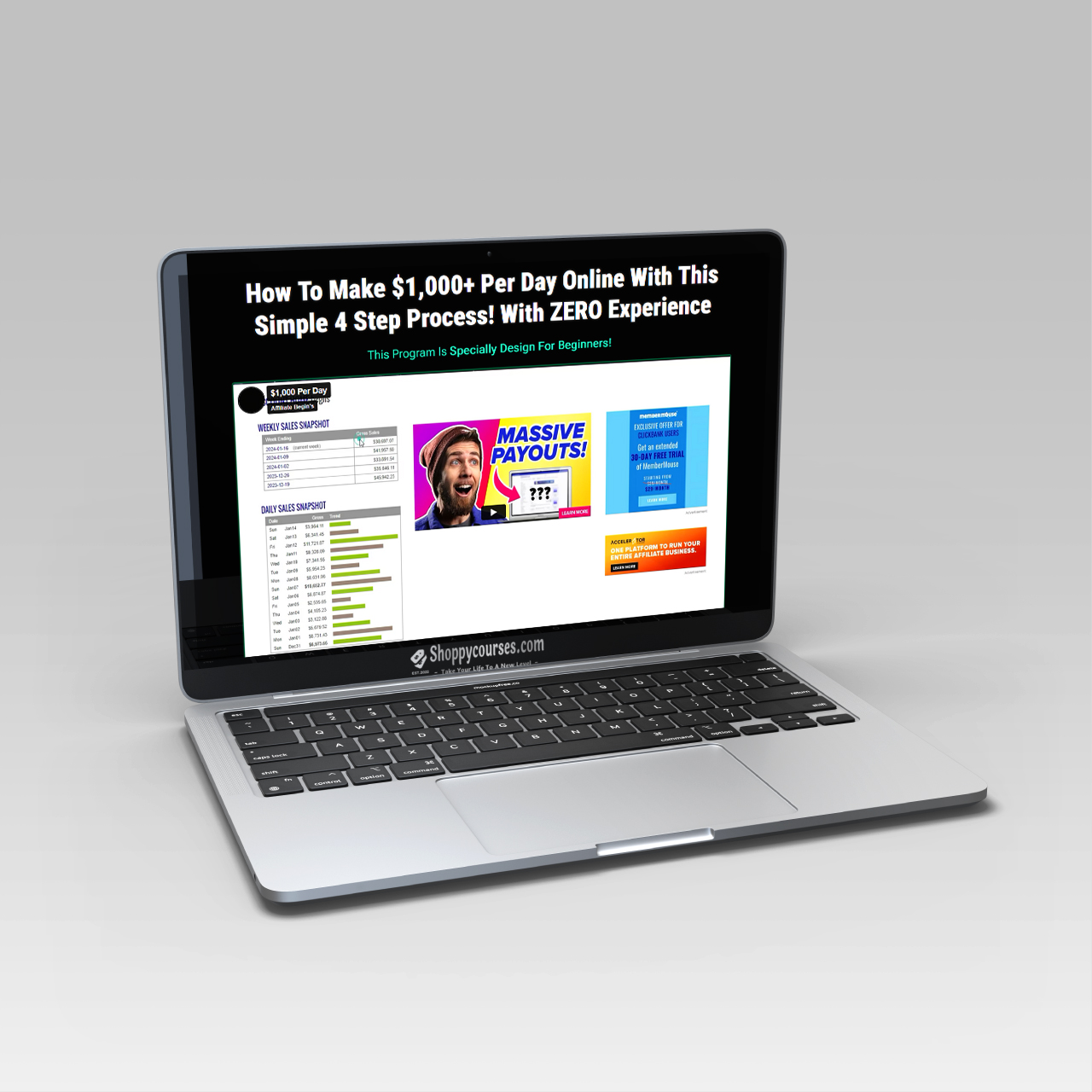 Affiliate Begins - How To Make $1,000+ Per Day Online With This Simple 4 Step Process! With ZERO Experience Affiliate Begins - How To Make $1,000+ Per Day Online With This Simple 4 Step Process! With ZERO Experience