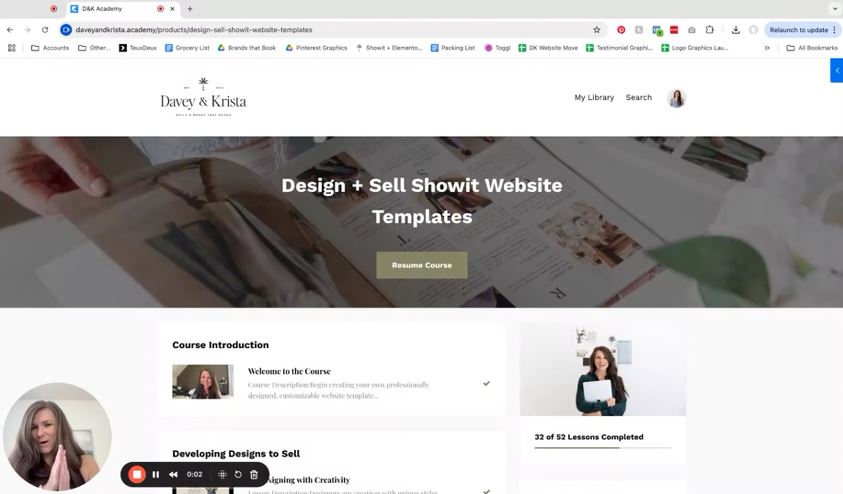 Design & Sell Showit Website Templates