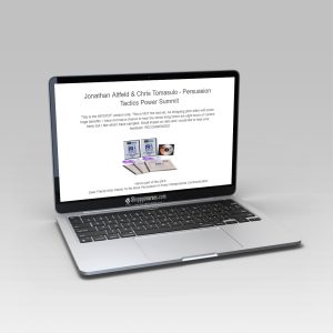 Jonathan Altfeld – Persuasion Tactics Power Summit with Christopher Tomasulo