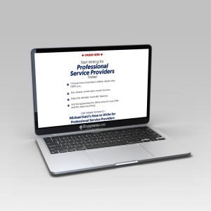 Michael Katz – How to Write for Professional Service Provider