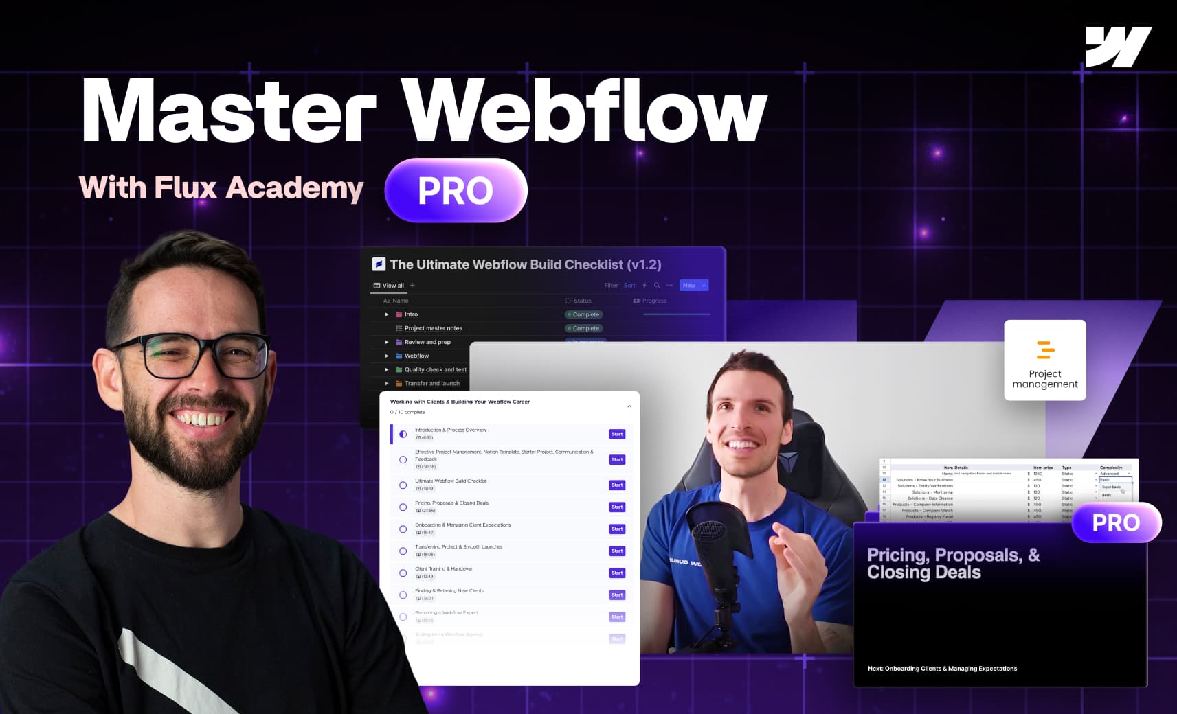 Webflow Masterclass 5.1 Pro