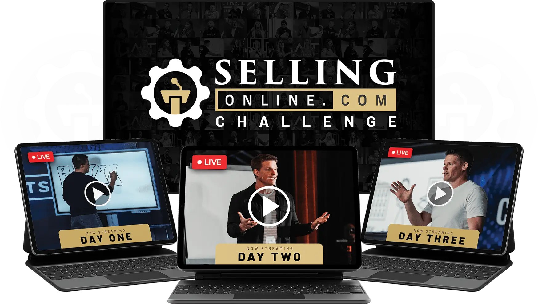 Selling Online Challenge + Upsells