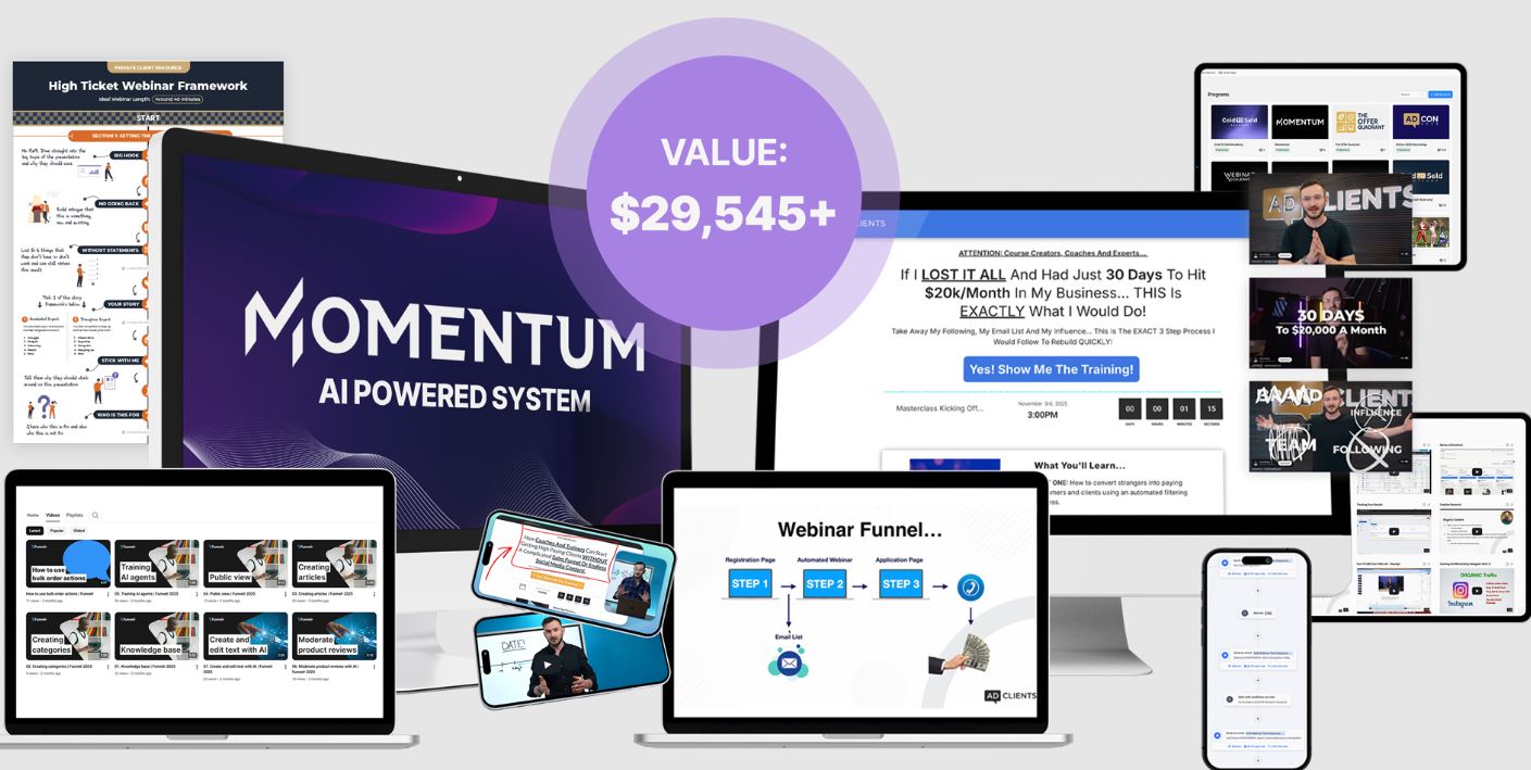 Cold To Sold Academy (+AdCons)