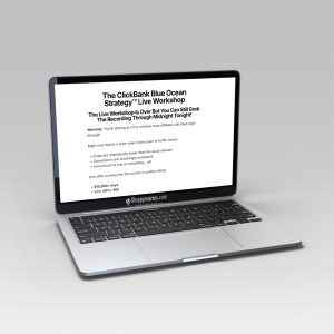 Duston McGroarty - The ClickBank Blue Ocean Strategy Live Workshop