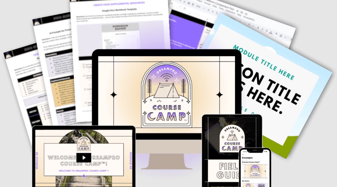 Dreampro Course Camp+Passive as Funnel