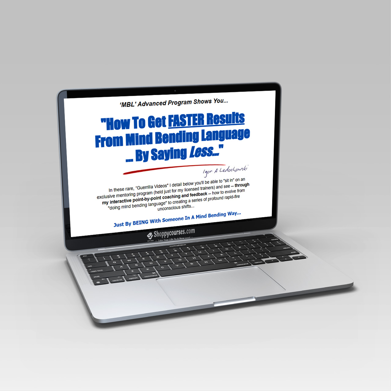 Igor Ledochowski – Advanced Mind Bending Language Hypnotherapy Igor Ledochowski – Advanced Mind Bending Language Hypnotherapy