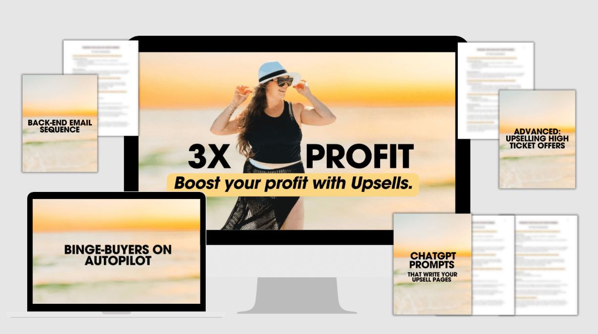 3X Profit Upsells & Downsells & Cross-Sells