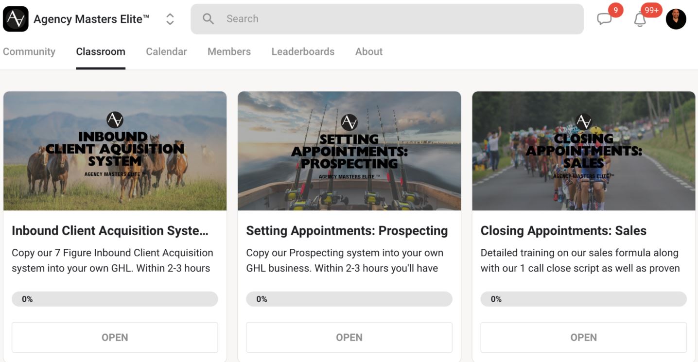 Agency Masters Elite