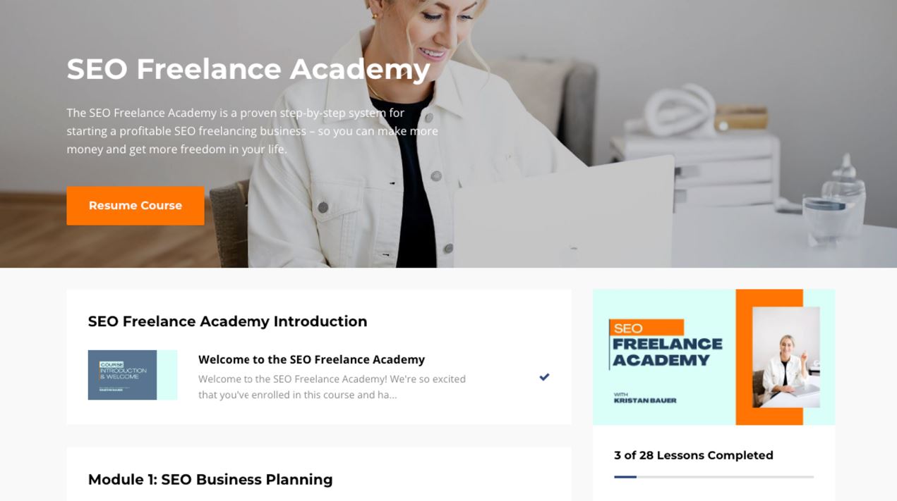 SEO Freelance Academy