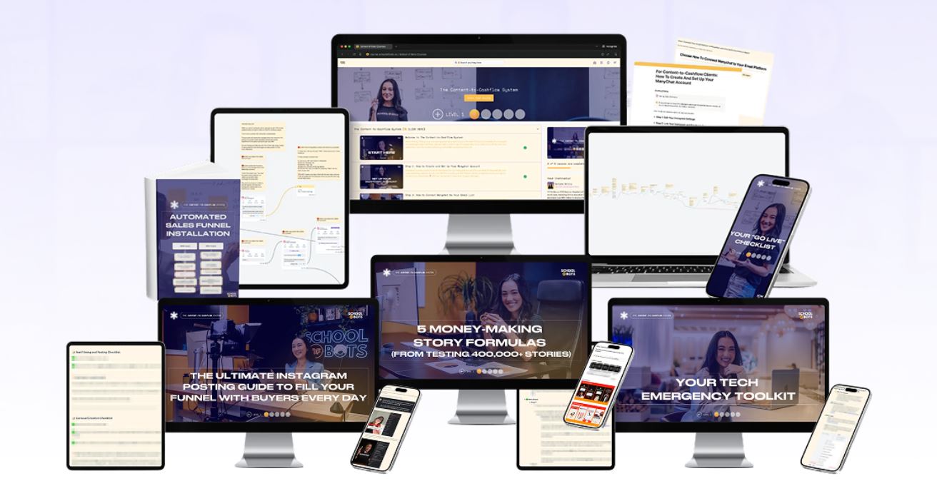 The Content to Cashflow System