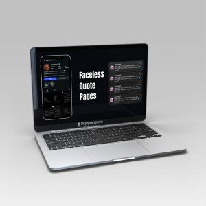 Build Faceless Quote Pages That Grow Daily & Generate Sales