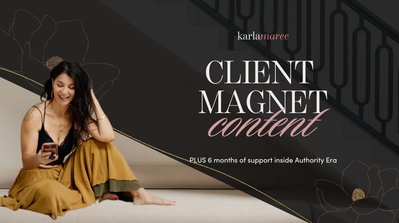 Client Magnet Content & Sales Page in an Hour