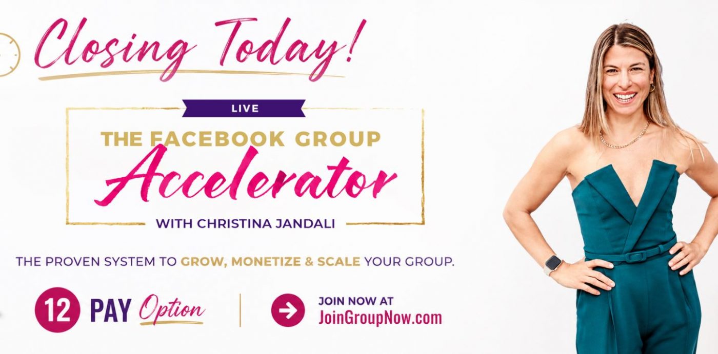 The Facebook Group Accelerator