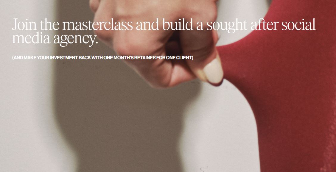 The Social Media Manager Masterclass