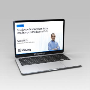 Mihail Eric - AI Software Development - From First Prompt to Production Code