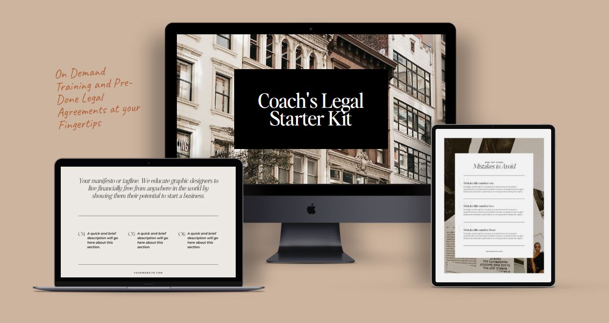 The Coach’s Legal Starter Kit