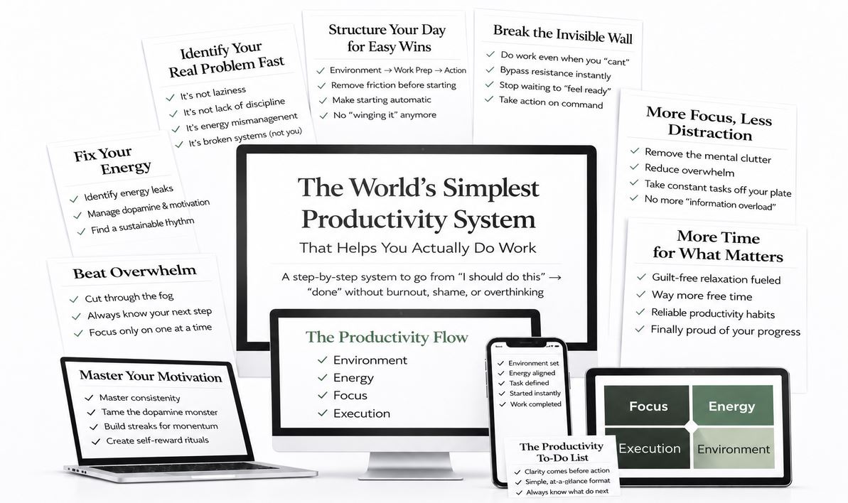 World's Simplest Productivity System 1