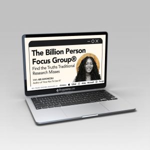 Abi Awomosu - The Billion Person Focus Group