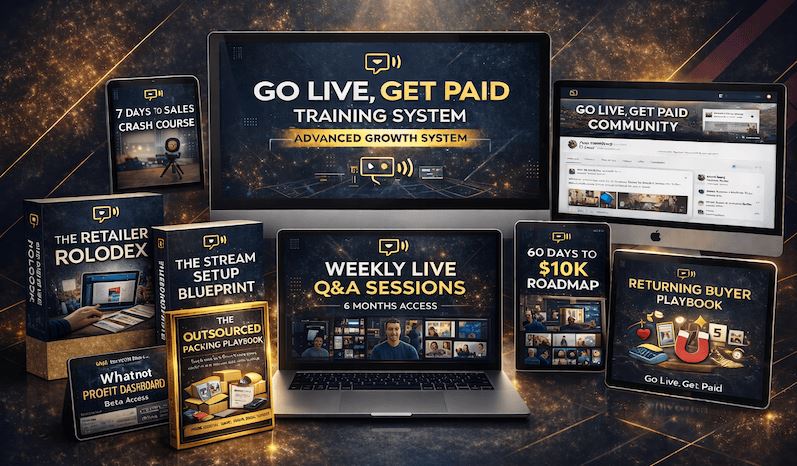 Go Live Get Paid