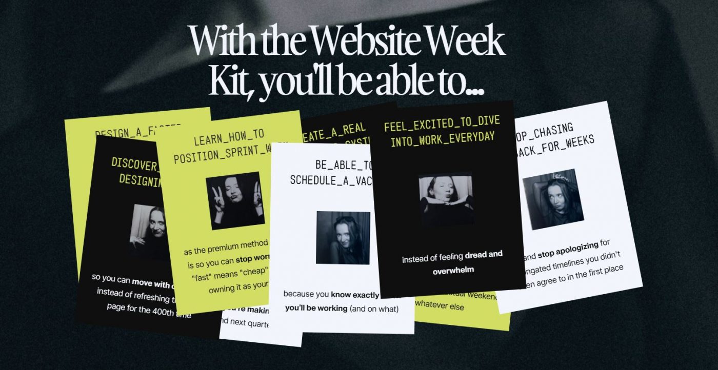 The Website Week Kit